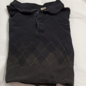 Haggar Black Cotton Blend Top XXL